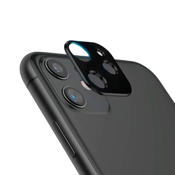 Чорна захисна рамка для камери iPhone 11 iLoungeMax Metal Lens у Вінниці