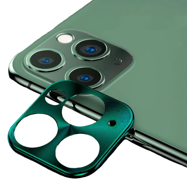 Захисна рамка для камери iPhone 11 Pro | 11 Pro Max iLoungeMax Lens Metal Midnight Green у Рівному