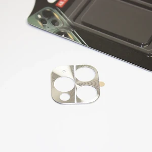 Защитная рамка для камеры iPhone 11 Pro | 11 Pro Max iLoungeMax Lens Metal Silver - Фото 2