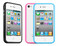 Чехол oneLounge Apple "Бампер" для iPhone 4/4S Голубой - Фото 2