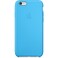 Силиконовый чехол Apple Silicone Case Blue (MGQJ2) для iPhone 6 | 6s - Фото 2