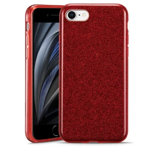 Силиконовый чехол ESR Makeup Glitter Case Red для iPhone SE 3 | SE 2 | 8 | 7
