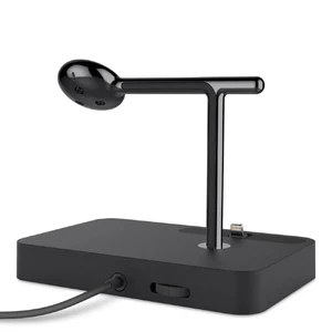 Док-станция с зарядкой для iPhone | Apple Watch Belkin Valet™ Charge Dock Black - Фото 2