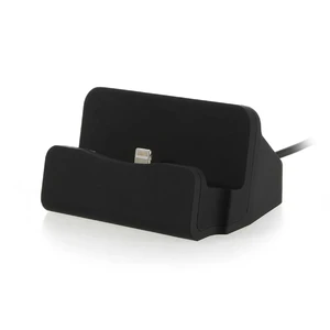 Черная док-станция iLoungeMax для iPhone с USB кабелем 1m - Фото 2
