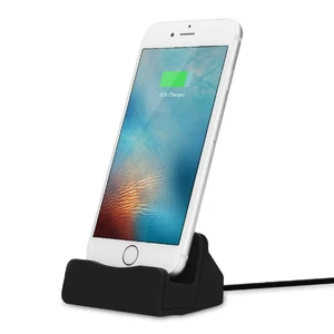 Черная док-станция iLoungeMax для iPhone с USB кабелем 1m  - Фото 1