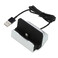 Серебристая док-станция oneLounge для iPhone с USB кабелем 1m - Фото 3