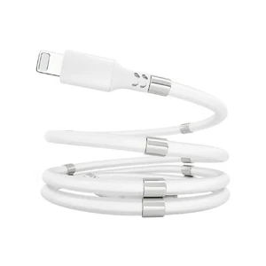 Магнитный кабель для iPhone iLoungeMax MagLink USB-A to Lightning 1.8m  - Фото 1