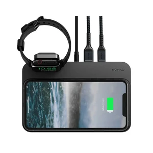 Бездротове зарядний пристрій Nomad Base Station Apple Watch Edition 5 в 1 Black