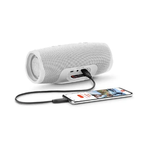Портативная акустика JBL Charge 4 Steel White - Фото 6