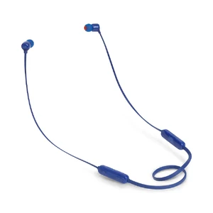 Беспроводные Bluetooth наушники с микрофоном JBL Tune 110BT Blue JBLT110BTBLU - Фото 1