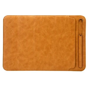 Шкіряний чохол Jisoncase Leather Sleeve Brown для iPad Air 3 (2019) | Pro 10.5" - Фото 2