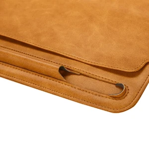 Шкіряний чохол Jisoncase Leather Sleeve Brown для iPad Air 3 (2019) | Pro 10.5" - Фото 7