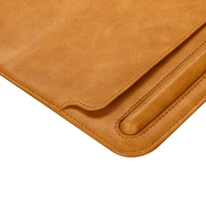 Шкіряний чохол Jisoncase Leather Sleeve Brown для iPad Air 3 (2019) | Pro 10.5" - Фото 8