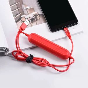 Кабель з акумулятором HOCO U22 Red USB to Lightning 1.2m - Фото 2