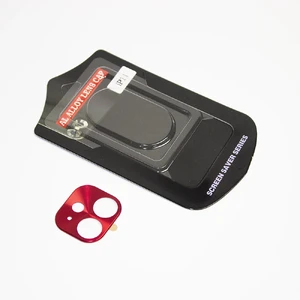 Червона захисна рамка для камери iPhone 11 iLoungeMax Metal Lens - Фото 2