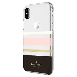 Чохол Kate Spade Flexible Hardshell Charlotte Stripes Black для iPhone X | XS - Фото 3