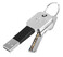 Брелок-кабель oneLounge KeyCharge Lightning для зарядки iPhone/iPad/iPod Черный - Фото 3