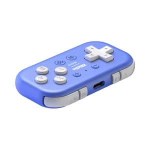 Кишеньковий міні-геймпад 8BitDo Micro Bluetooth Gamepad з підтримкою режиму клавіатури для комутатора, Switch | iOS | Android | Raspberry Pi (Blue) - Фото 2