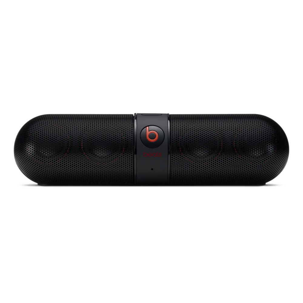beats pill black and red