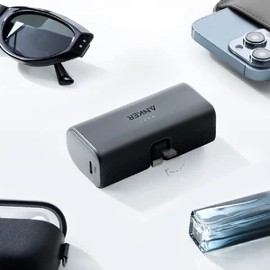 Компактний EDC-повербанк Anker Nano Power Bank Black з потужністю 12W, MFi Lightning, 5000mAh - Фото 5