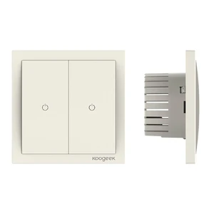 Умный выключатель Koogeek Two Gang Smart Light Switch KH02CN - Фото 2