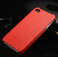 Красная кожаная накладка HOCO Fashion для iPhone 5/5S/SE - Фото 2