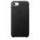Кожаный чехол iLoungeMax Leather Case Black для iPhone SE 3 | SE 2 | 8 | 7 OEM (MQH92)  - Фото 1
