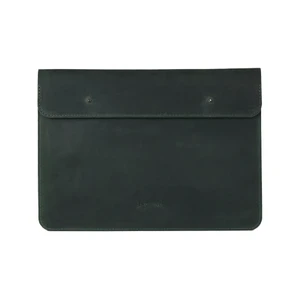 Кожаный чехол-конверт INCARNE Neat Green для MacBook Air 15" M3 | M2 (2024 | 2023)  - Фото 1