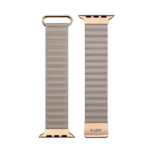 Кожаный ремешок Laut NOVI LUXE Beige для Apple Watch Ultra 49mm | 45mm | 44mm | 42mm - Фото 2