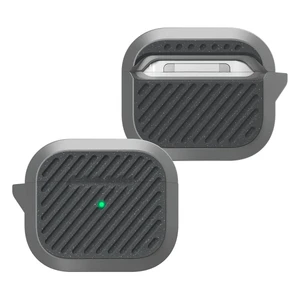 Захисний чохол з карабіном Laut CAPSULE IMPKT Fog Grey для AirPods 3 - Фото 2
