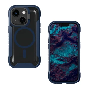 Противоударный чехол Laut CRYSTAL MATTER 3 Compatible with MagSafe Marine Blue для iPhone 14 | 13 - Фото 2