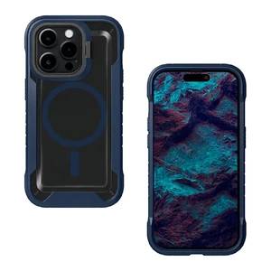 Противоударный чехол Laut CRYSTAL MATTER 3 Compatible with MagSafe Marine Blue для iPhone 14 Pro - Фото 2