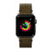 Шкіряний ремінець Laut Heritage Olive для Apple Watch Ultra 49mm | 45mm | 44mm | 42mm LAUT_AWL_HE_GN - Фото 1