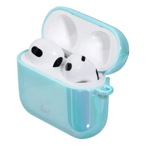 Защитный чехол с карабином Laut HOLO Blue для AirPods 3 - Фото 2