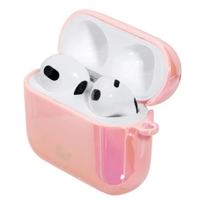 Захисний чохол з карабіном Laut HOLO Pink для AirPods 3 - Фото 2