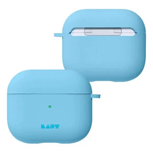 Силіконовий чохол з карабіном Laut HUEX PASTELS Baby Blue для AirPods 3 L_AP4_HXP_BL - Фото 1