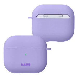 Силіконовий чохол з карабіном Laut HUEX PASTELS Violet для AirPods 3 L_AP4_HXP_PU - Фото 1