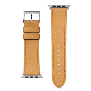 Кожаный ремешок Laut Milano Ochre для Apple Watch Ultra 49mm | 45mm | 44mm | 42mm - Фото 3