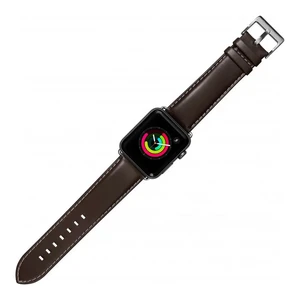 Кожаный ремешок Laut Oxford Espresso для Apple Watch 41mm | 40mm | 38mm - Фото 3