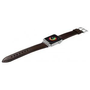 Кожаный ремешок Laut Oxford Espresso для Apple Watch 41mm | 40mm | 38mm - Фото 4
