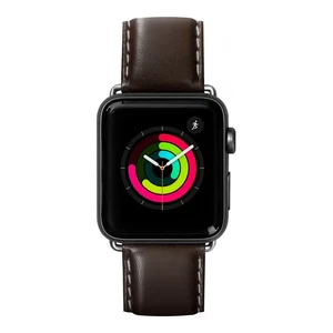 Кожаный ремешок Laut Oxford Espresso для Apple Watch 41mm | 40mm | 38mm LAUT_AWS_OX_ES - Фото 1