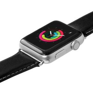 Шкіряний ремінець Laut Oxford Noir для Apple Watch Ultra 49mm | 45mm | 44mm | 42mm - Фото 2