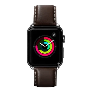 Кожаный ремешок Laut Oxford Espresso для Apple Watch Ultra 49mm | 45mm | 44mm | 42mm LAUT_AWL_OX_ES - Фото 1