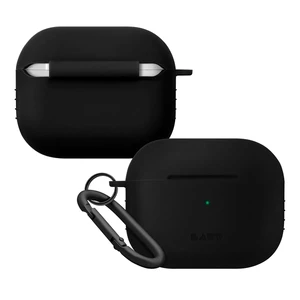 Силіконовий чохол з карабіном Laut POD Charcoal для AirPods 3 L_AP4_POD_BK - Фото 1