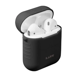 Силиконовый чехол Laut Pod Black для Apple AirPods - Фото 2