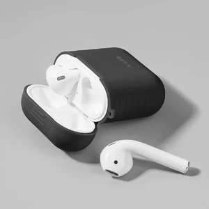 Силиконовый чехол Laut Pod Black для Apple AirPods - Фото 3