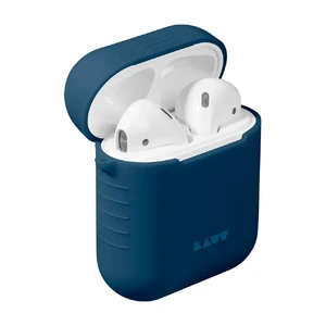 Силіконовий чохол Laut Pod Blue для Apple AirPods - Фото 2