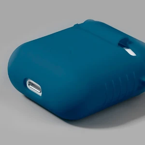 Силіконовий чохол Laut Pod Blue для Apple AirPods - Фото 4