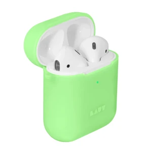 Силиконовый чехол Laut POD NEON Acid Yellow для Apple AirPods L_AP_PN_Y - Фото 1