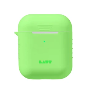 Силиконовый чехол Laut POD NEON Acid Yellow для Apple AirPods - Фото 2
